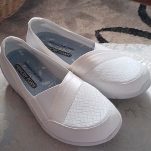 Sketchers memory foam slip ons